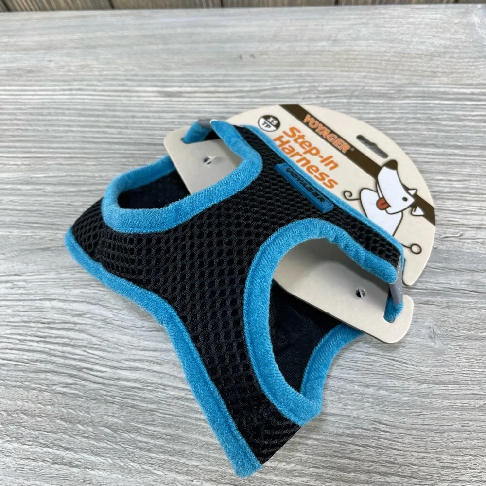 Voyager Step-In Air Dog Harness - All Weather Mesh Blue XS Size For Small Dogs